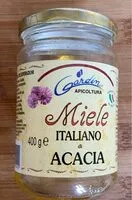 Mängden socker i Miele italiano di acacia