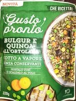 Mängden socker i bulgur e quinoa all'ortolana