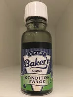 Mängden socker i Grønn Konditorfarge