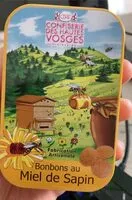 Mängden socker i Bonbons au miel de sapin