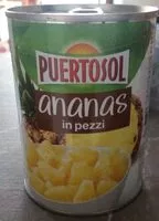 Mängden socker i Ananas in pezzi