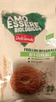 Mängden socker i Frollini integrali ai 5 cereali