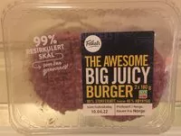 Mängden socker i Big Juicy Burger