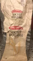 Mängden socker i Siktet Rugmel