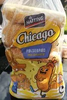 Mängden socker i Chicago Pølsebrød med sesamfrø