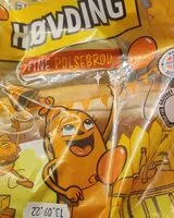 Mängden socker i pølsebrød