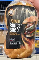 Mängden socker i Potato burgerbrød