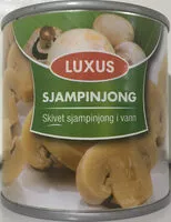 Mängden socker i Skivet sjampinjong i vann