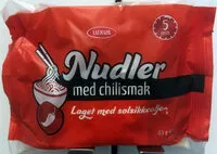 Mängden socker i Nudler med Chilismak