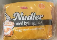 Mängden socker i Nudler Kylling 65g 5PK
