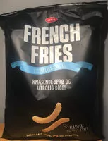 Mängden socker i Frensh Fries lettsaltet snacks