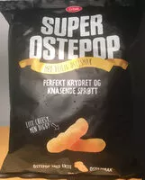 Mängden socker i Super Ostepop med deilig ostesmak