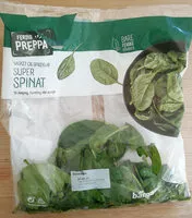 Mängden socker i Spinat