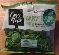 Mängden socker i Babyleaf mix