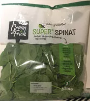 Mängden socker i Super* Spinat