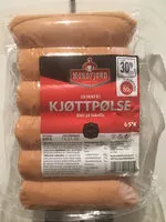 Mängden socker i Skinnfri Kjøttpølse