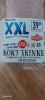 Mängden socker i XXL KOKT SKINKE