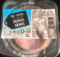 Mängden socker i Pepperskinke