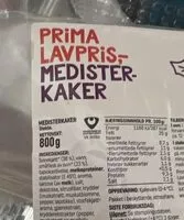 Mängden socker i Medisterkake