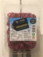 Mängden socker i Karbonadedeig