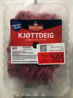 Mängden socker i Kjøttdeig, 14% fett