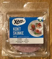 Mängden socker i Kokt skinke