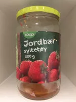 Mängden socker i Jordbærsyltetøy