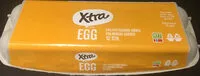 Mängden socker i Egg 12 stk