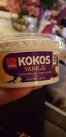 Mängden socker i Kokos vanilje yogurtalternativ