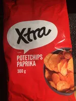 Mängden socker i Potetchips Paprika
