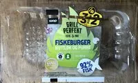 Mängden socker i Fiskeburger Hvitløk og Purre