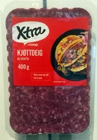 Mängden socker i Kjøttdeig
