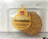 Mängden socker i Crispy Kyllingburger