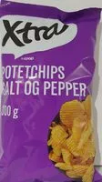 Mängden socker i Potetchips Salt og Pepper