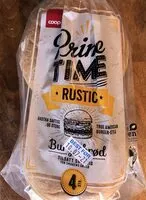Mängden socker i Prime Time Rustic Burgerbrød