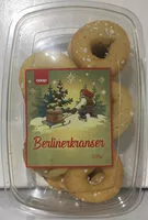 Mängden socker i Berlinerkranser