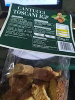 Mängden socker i cantucci Toscani igp