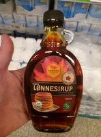 Mängden socker i Økologisk Mørk Lønnesirup
