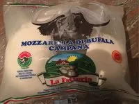 Mängden socker i Mozzarella di Bufala Campana