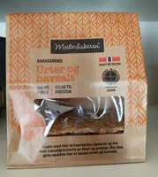 Mängden socker i Knekkebrød Urter og Havsalt