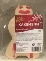 Mängden socker i Kakemenn
