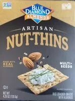 Mängden socker i Artisan nut-thins