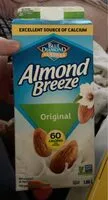 Mängden socker i Almond breeze original