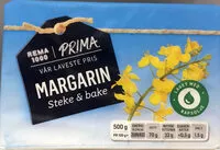 Mängden socker i Margarin
