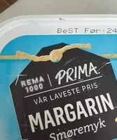 Mängden socker i Margarin