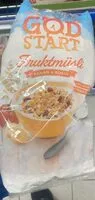 Mängden socker i Fruktmüsli Banan & Rosin