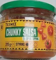 Mängden socker i Chunky Salsa