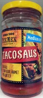 Mängden socker i Medium Tacosaus