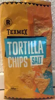 Mängden socker i TexMex Tortilla Chips Salt