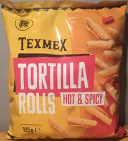 Mängden socker i Tortilla Rolls Hot & Spicy